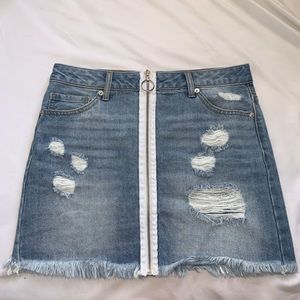 Denim skirt